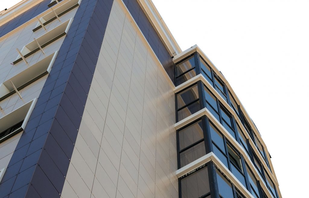 Вентилируемые фасады из керамогранита Киев | Монтаж НВФ 2024